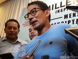 Sandiaga Curhat Susah Urus Izin Selama 7 Bulan Kampanye