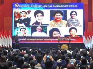 Bangga! Jokowi Catatkan Indonesia punya Menteri Perempuan Terbanyak