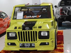 Kijang Doyok Bekas Pengangkut Pasir Jadi Bumblebee Kijang Doyok Bekas Pengangkut Pasir Jadi Bumblebee