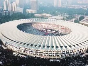 Massa Kampanye 02 Diklaim 1 Juta Orang, Berapa Daya Tampung SUGBK?