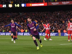 Hasil Liga Spanyol: Barcelona Tundukkan 10 Pemain Atletico 2-0