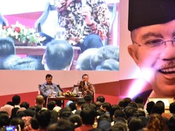 Di Mataram, JK Bicara Perbedaan Politik dengan Persahabatan