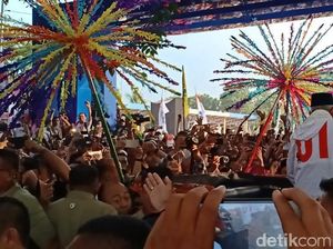 Maruf Amin Pawai Karnaval, Relawan: Sehat-sehat Pak Kiai!