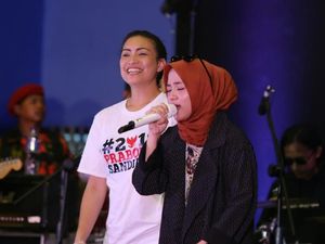 Gandeng Nissa Sabyan, Saraswati Dorong Milenial Tak Golput Gandeng Nissa Sabyan, Saraswati Dorong Milenial Tak Golput