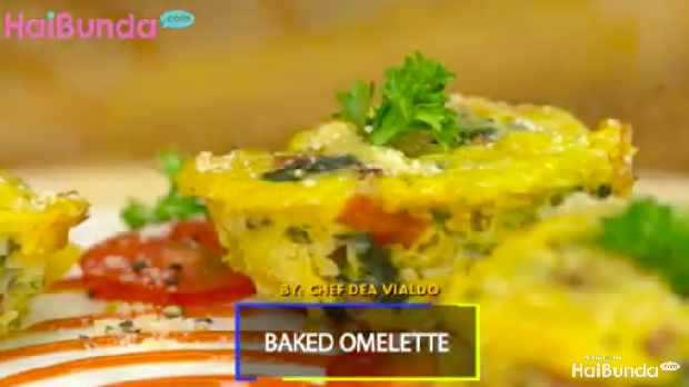 Baked omelette/ 