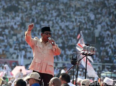 Pidato Berapi-api Prabowo di Kampanye Akbar di GBK