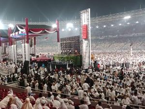 10 Ribu Aparat Amankan Kampanye Akbar Prabowo di GBK 10 Ribu Aparat Amankan Kampanye Akbar Prabowo di GBK