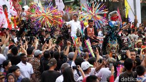 Potret Kegembiraan Kampanye Jokowi-Maruf di Tangerang