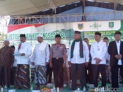 Nahdliyin di Kudus Doa Bersama Agar Pemilu Aman dan Damai