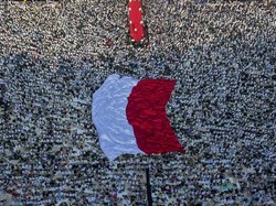 Ajak Massa Dengarkan Pesan Habib Rizieq, Prabowo Pekik Takbir!