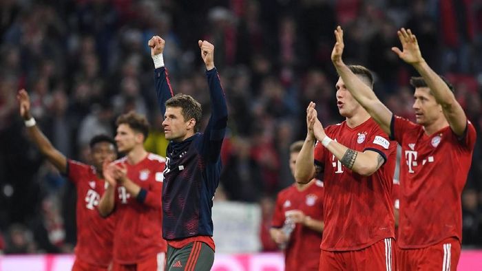 Bayern Munich selangkah lagi menyegel gelar juara Liga Jerman (Foto: Reuters) Bayern Munich selangkah lagi menyegel gelar juara Liga Jerman (Foto: Reuters)