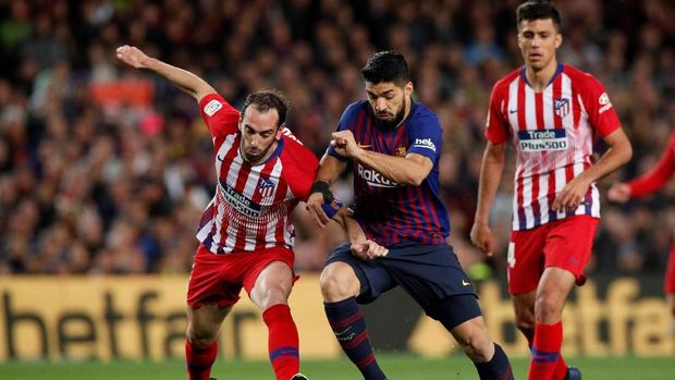 Barcelona sedang unggul 11 poin atas Atletico Madrid.