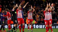Tambahan tiga poin ini menjadikan Barca mengoleksi 73 poin dalam 31 pertandingan. Los Cules unggul 11 poin dari Atletico di posisi kedua. Reuters/Albert Gea.
