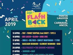 Siap Nostalgia di Konser Ketje Flashback The 90s Music Ancol