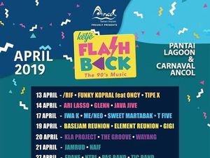 Ancol Siapkan Festival Musik 90-an, Ada Tipe X hingga Wayang