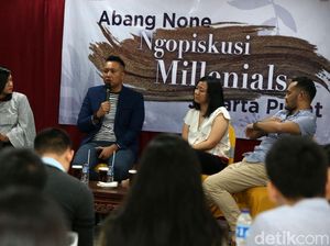 Diskusi Milenial Tolak Berita Palsu