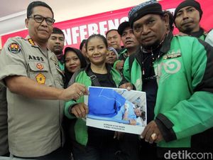 Salam Satu Aspal! Komunitas Support Laddy Ojol Korban Jambret di Rasuna Said