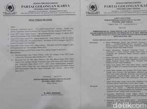 Ketua Golkar Wonosobo Resmi Dipecat Karena Dukung Prabowo-Sandi