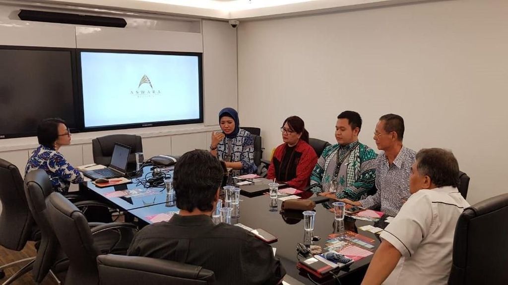 Delegasi Vokasi Komunikasi UI Kunjungi Aswara Malaysia