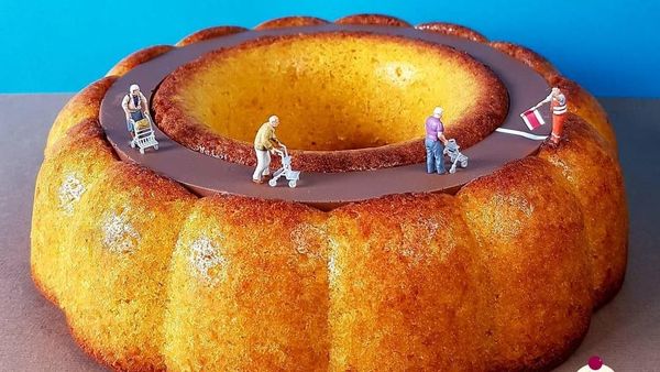 Foto Miniatur Karya Chef Ini Bikin Terpukau Sekaligus Ngiler