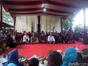 Warga Banyumas Gelar Kenduri Nusantara Doakan Pemilu Damai