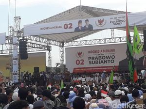 Di Kampanye Prabowo, Amien Rais: People Power Dijamin UUD