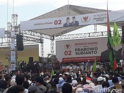 Di Kampanye Prabowo, Amien Rais: People Power Dijamin UUD