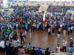 Naik Reog ke Kampanye Akbar di Magetan, Sandiaga Disambut Takbir