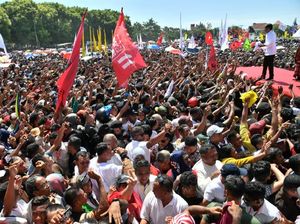 Kampanye di Kupang, Jokowi Pamer Bangun 7 Bendungan