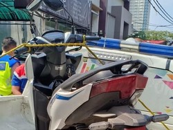 Ngantuk, Ita Terpelanting dari Motornya 30 Meter