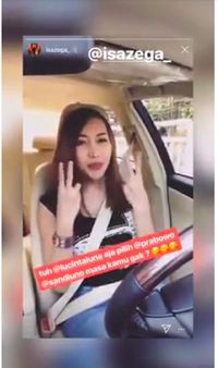 Dukungan Lucinta Luna untuk Prabowo-Sandi