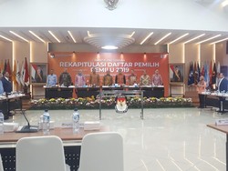 KPU Gelar Rapat Penetapan TPS Tambahan, TKN Jokowi-BPN Prabowo Hadir