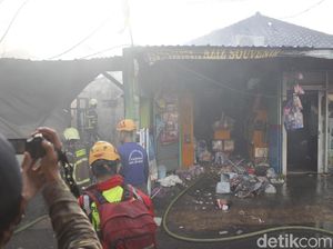Bengkel Terbakar di Cimahi, Saksi Dengar 6 Ledakan