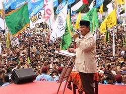 Prabowo Pukul-pukul Podium Saat Kampanye, TKN: Urakan Ala Trump