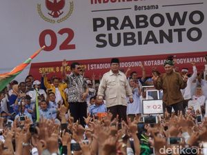 Prabowo: Terima Kasih PPP dan Golkar yang Bela Keadilan-Kebenaran!
