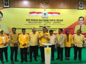 Sinergikan Program dengan Visi Jokowi, Golkar Beri Masukan Debat Kelima