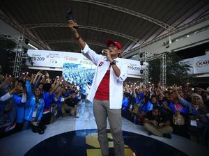 Ke Milenial Lombok, Sandiaga: Mau Kerja Keras atau Ganti Presiden? Ke Milenial Lombok, Sandiaga: Mau Kerja Keras atau Ganti Presiden?