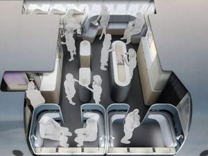 Potret Kabin Pesawat di Masa Depan yang Anti Bosan