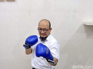 Pasca-teror Air Keras, Novel Baswedan Tekuni Tinju Pasca-teror Air Keras, Novel Baswedan Tekuni Tinju