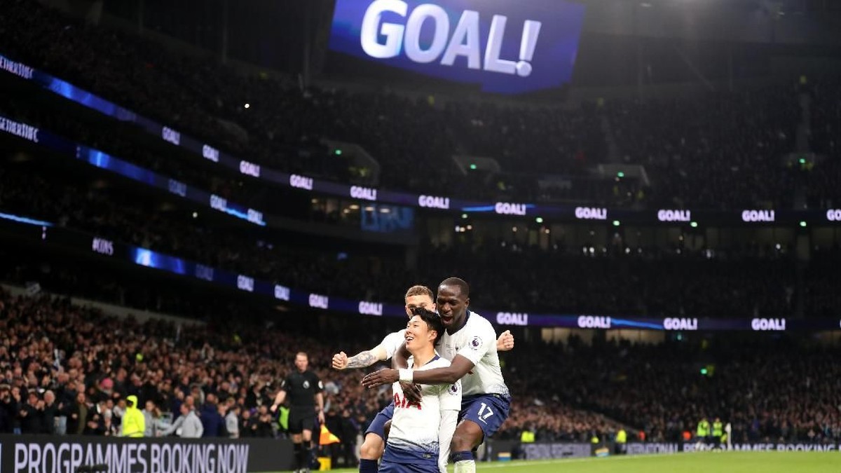 Tottenham Hotspur mengalahkan Manchester City 1-0 di Tottenham Hotspur Stadium, Rabu (10/4/2019) dini hari WIB di leg perempatfinal Liga Champions. (Foto: Catherine Ivill/Getty Images)