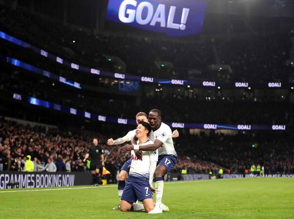 Tottenham Hotspur mengharapkan tuah stadion baru saat melawan Manchester City di leg I perempatfinal Liga Champions. (Foto: Catherine Ivill/Getty Images)