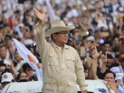 Kampanye di Palembang, Prabowo Singgung LRT Tak Efisien