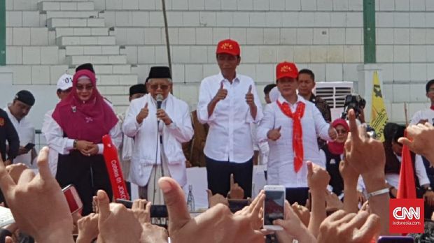 Dua Survei Prediksi Jokowi-Ma'ruf Jadi Pemenang 2019-2024