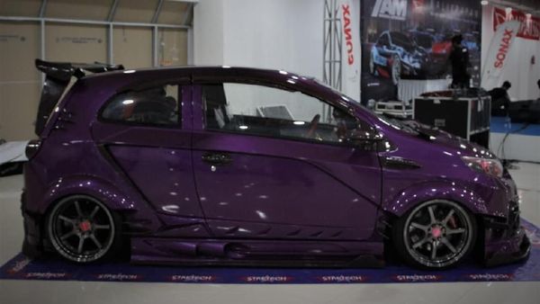 Dirombak Total, Modifikasi Toyota Agya Ini Habis Rp 300 Juta!