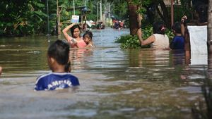 Penampakan Banjir Setinggi 1 Meter yang Rendam 5 Desa di Jombang