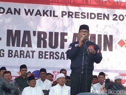 Temani Maruf Kampanye, Ridwan Kamil: 01 Sudah Menang 4% di Jabar