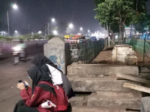 JPO Pasar Minggu Telah Dirobohkan, Begini Kondisinya Kini