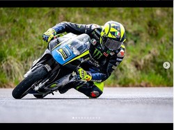 Lucu, Rossi Latihan Pakai Motor Mungil