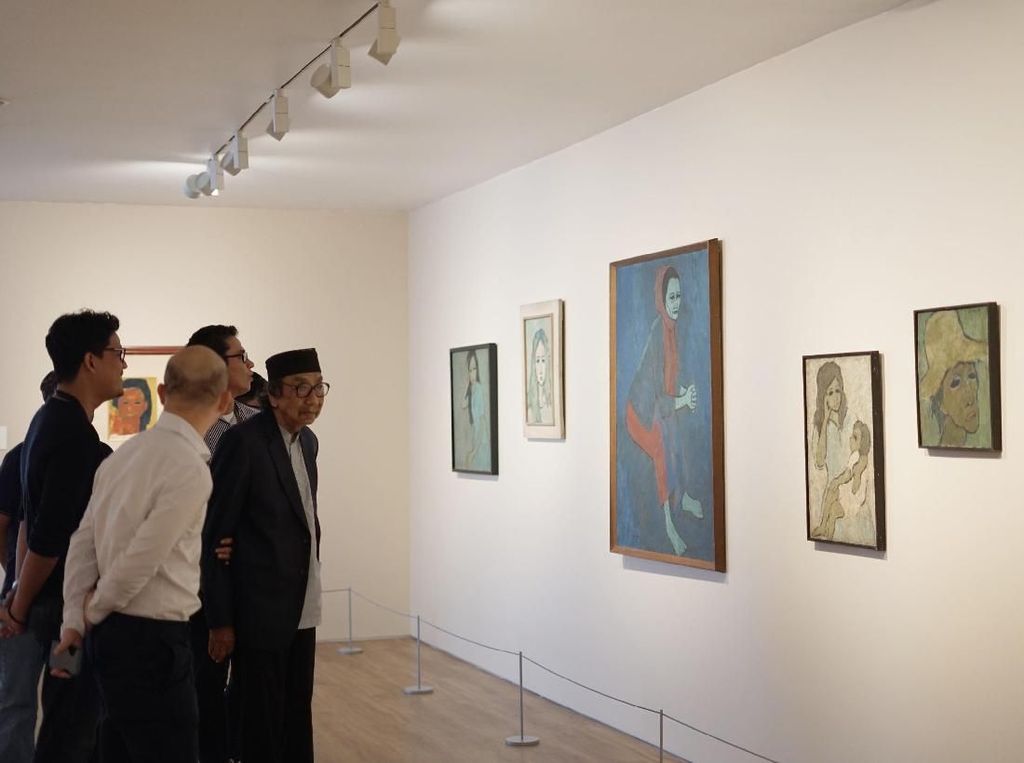 Jeihan Sukmantoro dan Lukisan 7 Presiden Indonesia