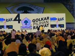Airlangga ke Kader Golkar: Target 110 Kursi DPR Bisa Dicapai!